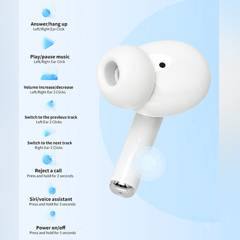 Air Buds Pro 2 Wireless Bluetooth Earbuds with Charging Case