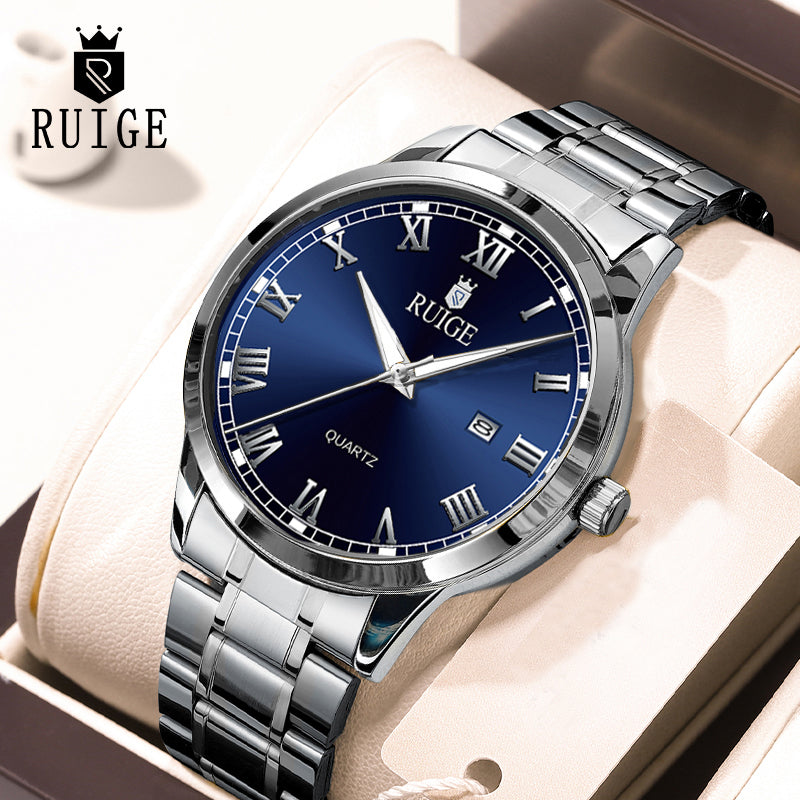 Premium Men's Quartz Wrist Watch – Stylish & Waterproof Luxury Watch for Men
