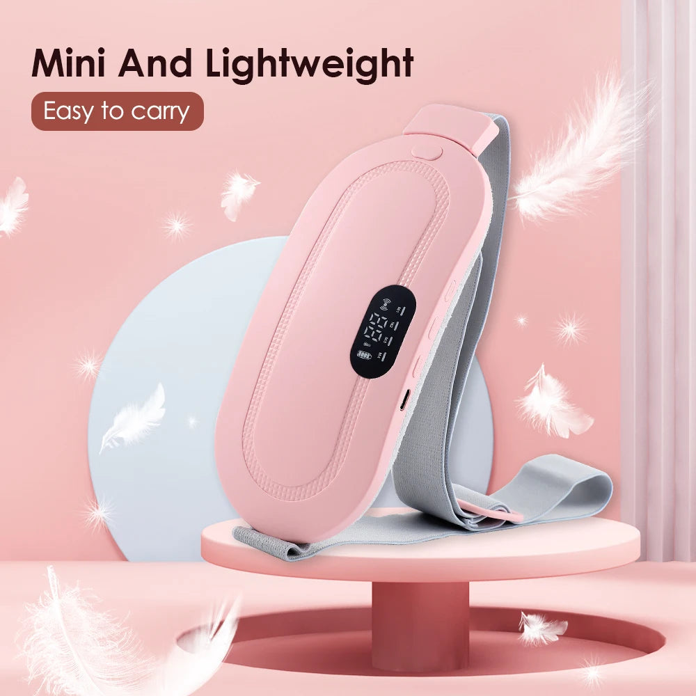 Portable Cordless Heating Pad – Wearable Menstrual Cramp Relief Belt