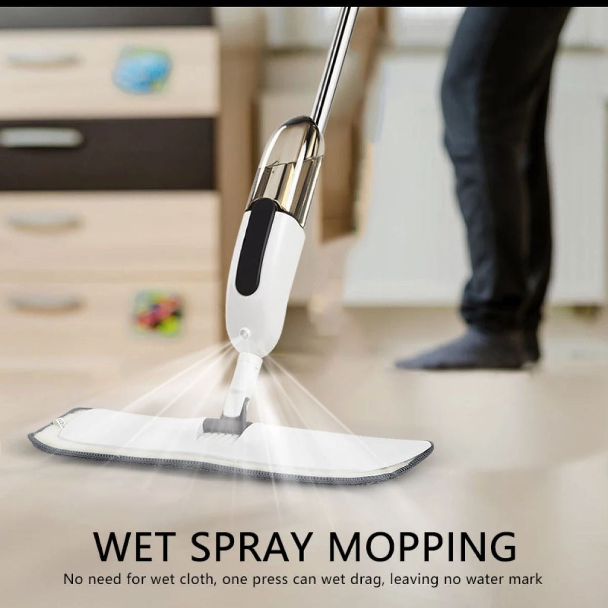 Magic Spray Flat Mop – Effortless Cleaning And Shiny Clean Floors