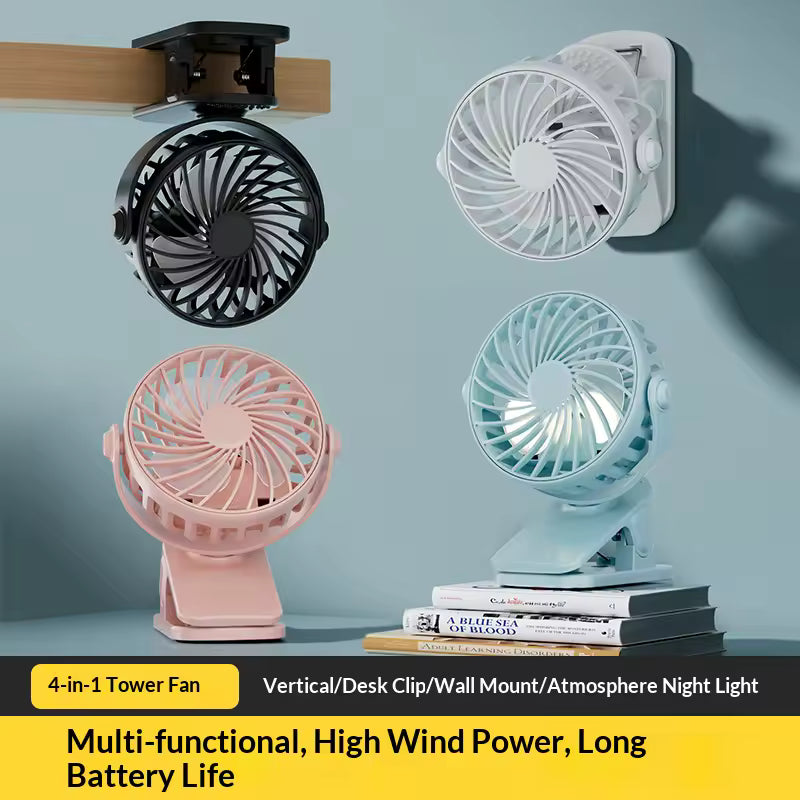 in 1 Tower Fan – Portable Cooling Fan with Humidifier