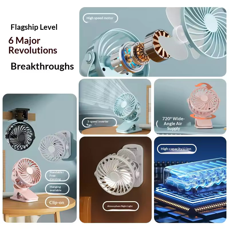 in 1 Tower Fan – Portable Cooling Fan with Humidifier