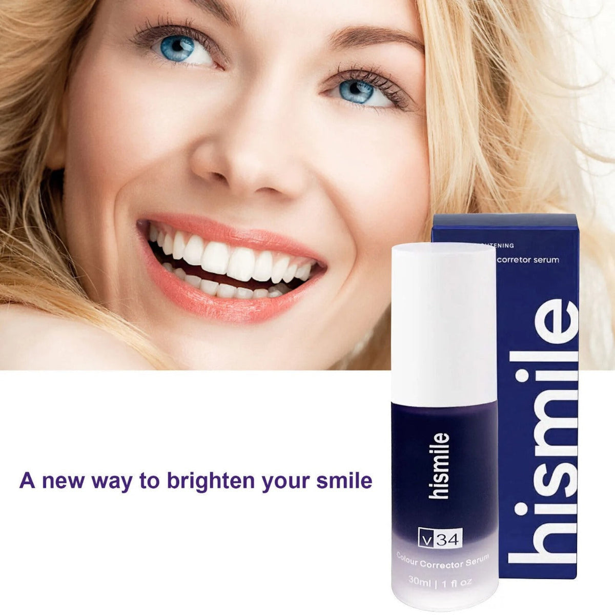 Hismile Purple Teeth Whitening Toothpaste – Oral Care & Bright Smile