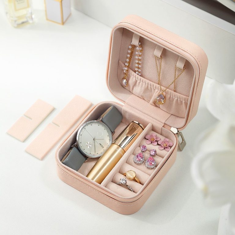 Jewellery Organizer– Elegant Lightweight Storage Box (Random Color)