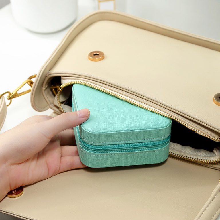 Jewellery Organizer– Elegant Lightweight Storage Box (Random Color)