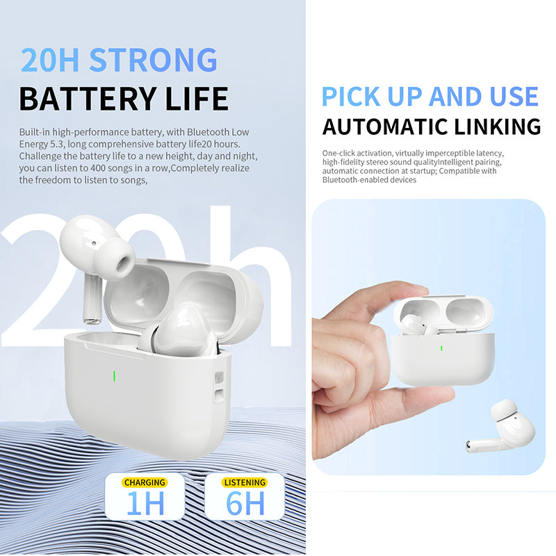 Air Buds Pro 2 Wireless Bluetooth Earbuds with Charging Case