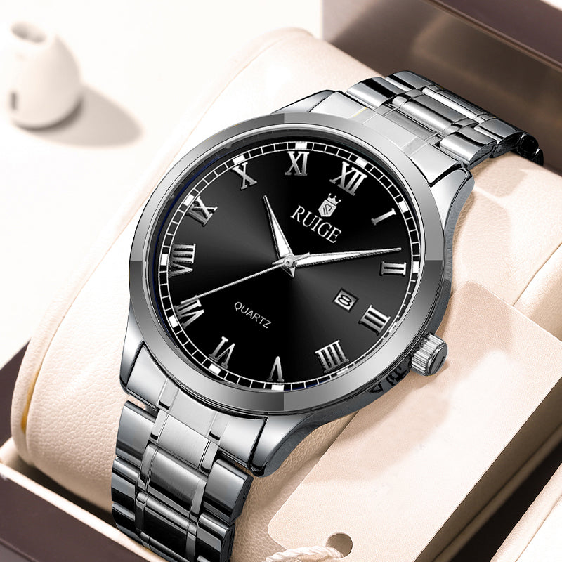 Premium Men's Quartz Wrist Watch – Stylish & Waterproof Luxury Watch for Men