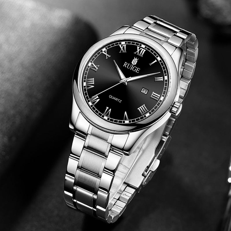 Premium Men's Quartz Wrist Watch – Stylish & Waterproof Luxury Watch for Men