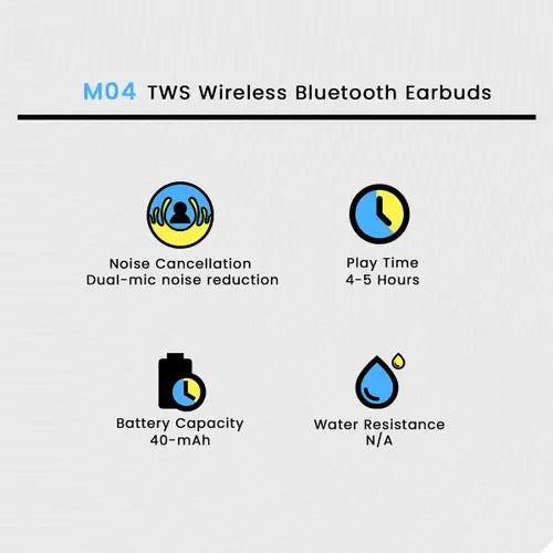 3.1 Display Earbuds STEREO 895B – Wireless Bluetooth 5.3 In-Ear Headphones